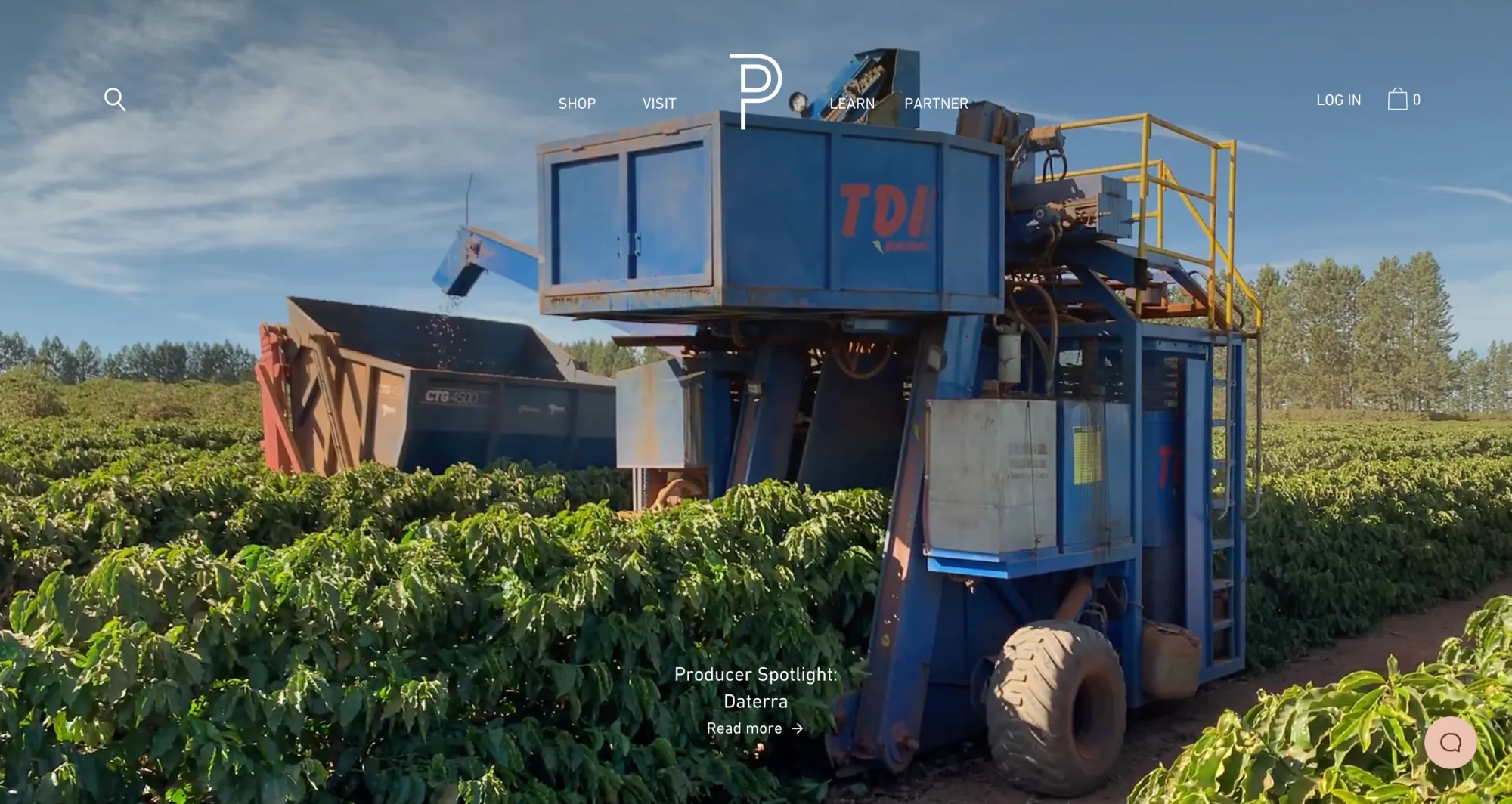 Passenger Coffee Homepage