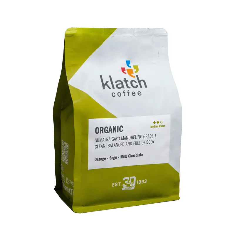 Organic Sumatra Gayo Mandheling Grade 1